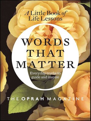cover image of Words That Matter